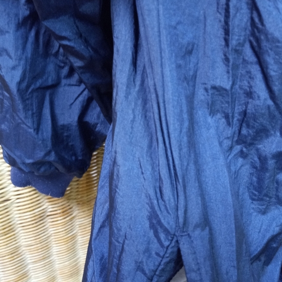 CASUAL Club Jacket Fleece Reversible Waterproof Beige Blue White Aztec Size S/36 - Picture 8 of 12